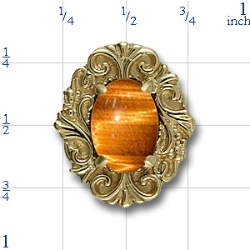 81030 Tiger Eye Bracelet Slide 